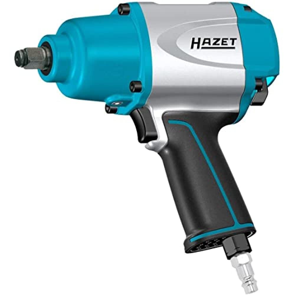 Avvitatore pneumatico ad impulsi HAZET 9012SPC, Coppia di sgancio max. coppia di rilascio: 850 Nm, uscita: quadrato 12,5 mm, pressione di esercizio: 6,3 bar, meccanismo di impatto
