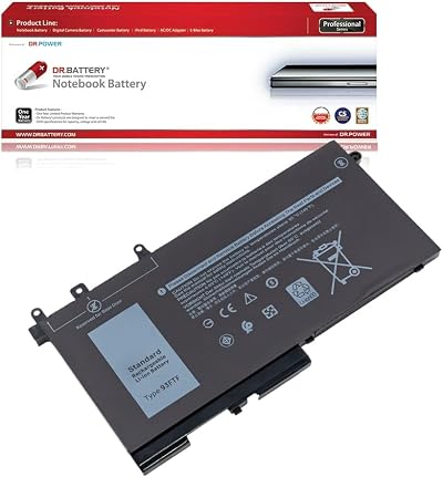 DR. BATTERY Laptop Battery for Dell Latitude 5280 5590 5288 5290 5488 11.4V 51Wh
