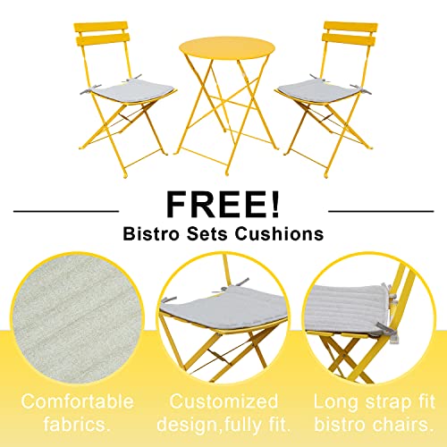 Patio Choice Patio Bistro Set, Outdoor Patio Furniture Sets, 3 Piece