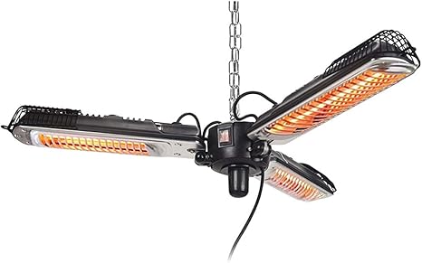 Tealight Calentador de sombrilla de Patio al Aire Libre Calentador