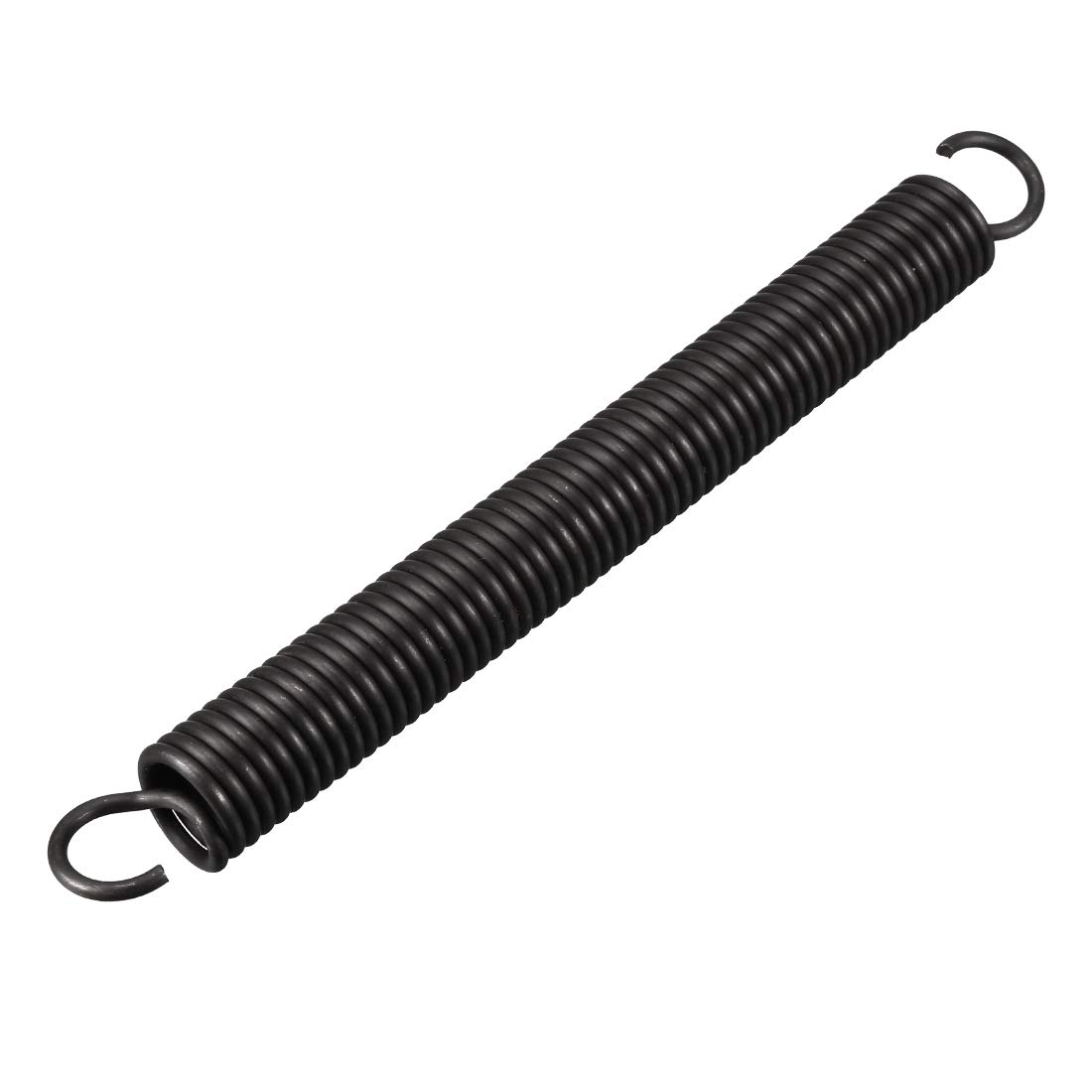 Sourcingmap Extension Spring - 2.5mm Wire Dia, 18mm OD, 180mm Free Length Spring Steel Small Dual Hook Tension Spring