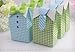 Adeeing 50pcs Party Favor Boxes for Boy Baby Shower Candy Favor Boxes with Blue Green Bow Tie for Wedding Favor Birthday Party