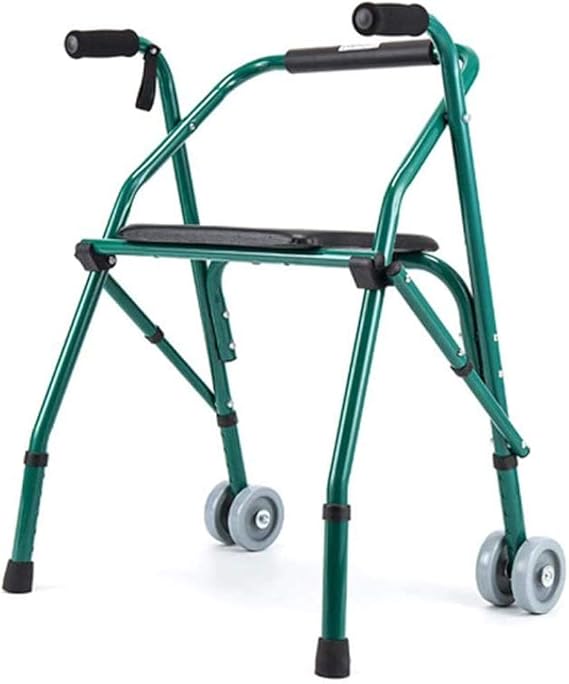 HWZQHJY Narrow Lightweight Upright Walker, Stand Up Rollator Walker