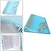 WOGOD Music Sheet File Paper Documents Storage 2 Pack Folder Holder Plastic.A4 Size,40 Pockets