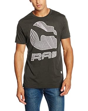 G-Star Lethi Round Neck Short Sleeve Tee Fashion T-Shirt - Mens