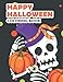 Happy HALLOWEEN coloring book: for kids ages 3-8 by Hola Warhola