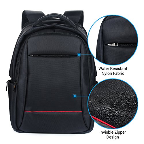 Backpacks, Laptop Backpacks - ZSTVIVA Water Resistance Anti-theft Zipper Design Nylon Fabric Collage Backpack Travel Bag Business Computer Bag Up to 15.6 inch