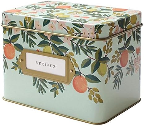 Rifle papel Co. Caja de recetas: Amazon.es: Hogar