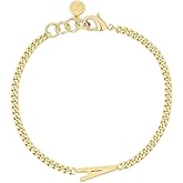 gorjana - Wilder Alphabet Bracelet - Daily Wear - Personalized Initial Design - Express Your Unique Style - Adjustable Fit, Trendy Fashion Accessory