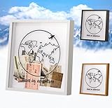 Travel Adventure Archive Shadow Box for