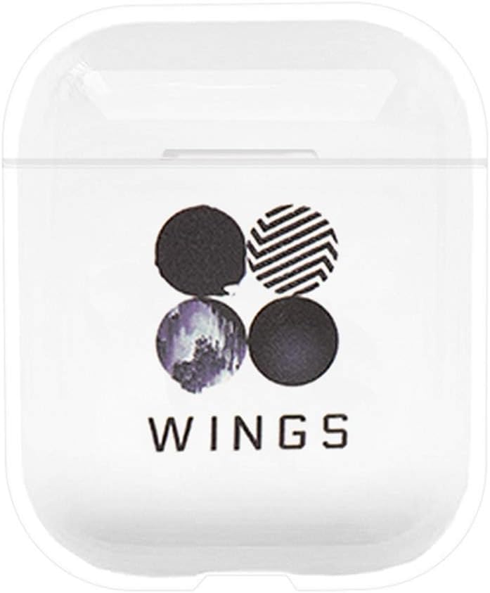 Havenport BTS Airpods Case Kpop Bangtan Boys AirPods Accessories Transparent Portable & Protective Skin Cover Case for Apple Airpods(BTS-2)