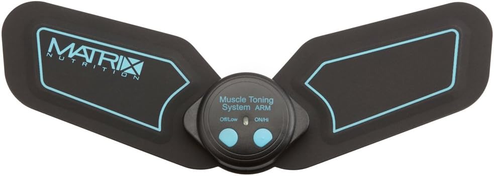 Toning Belt Stimulator Muscle Trainer Abs & Arms Exercise Home Fitness Gym Workout by Muscle Matrix (Arm Toner)