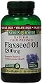 Nature's Bounty Natural Cold Pressed Flaxseed Oil 1200mg