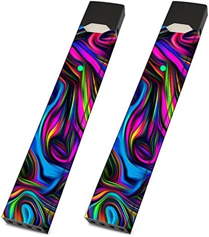 Premiere Skin Wrap for JUUL PAX, Pack of 2 (Trippy Swirl)