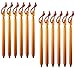 All one tech Pack of 12, 7075 Aluminum Outdoors Tent Stakes Pegs primary