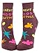BlueQ I Have Mood Swings Socks/Women's shoe size 5-10
