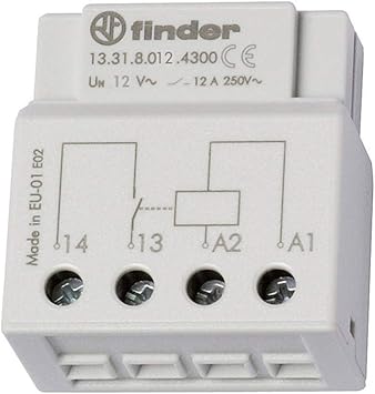 Finder Stromstossschalter Baureihe 13 Elektronseinrichtung 12 V Ac Amazon De Baumarkt