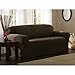 Maytex Reeves Stretch 1 Piece Sofa Furniture Cover Slipcover, Chocolate Brown