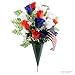 Metal Cone Cemetery Vase