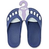 Comfeeze by Footlogix - Recovery Sandals for Women, Toe Separators, Pedicure Slippers with Toe Separator, Arch and Heel Support
