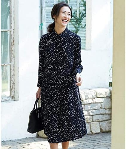 Amazon 23区 S Nijyusanku S Veryコラボ Georgette シャツワンピース ネイビー系1 34 ワンピース チュニック 通販