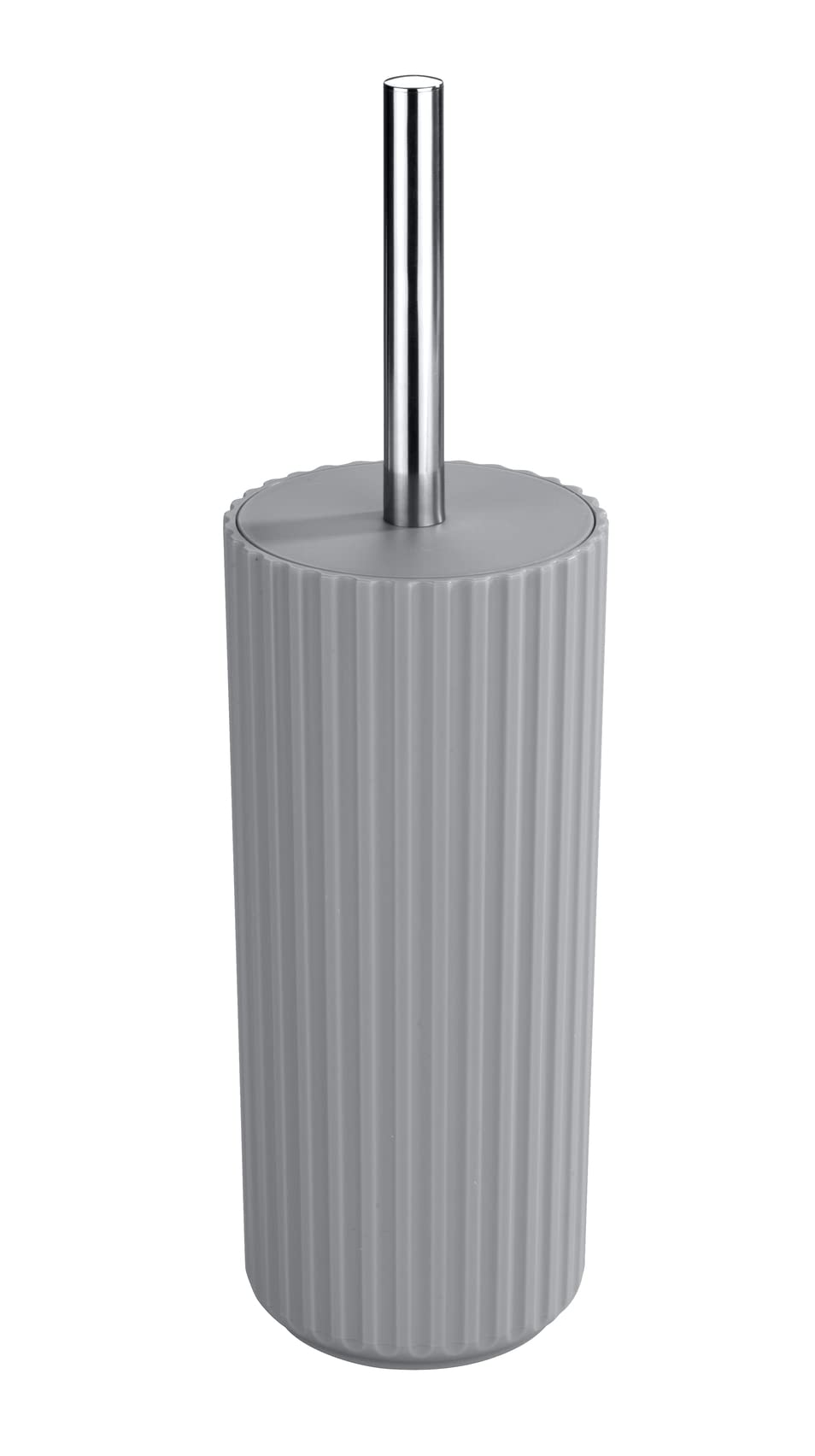 Wenko ALLSTAR Toilet Set Polypropylene Grey Diameter 10 x 34 cm