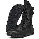 Belleville Mini-Mil TR102 Minimalist Boot - Zero Drop Barefoot Boots - EMS Footwear with Vibram Tread - Tactical Footwear for Men - Breathable & Lightweight - Vibram Tarsus Outsole