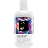 IGK More Life Color Extending Gloss Shampoo for Color-Treated Hair, 8 Oz | Extends Color + Boosts Gloss, Protects Color-Treated Hair from Fading, Sulfate-Free + Color-Safe, Vegan