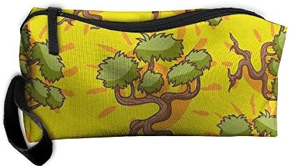 Bonsai Tree Cartoon Travel Portable Organizers Makeup Luggage Packing Organizers