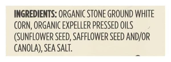 365 BY WHOLE FOODS MARKET, ORGANIC WHITE CORN TORTILLA CHIPS THIN AND CRISPY, 12 OUNCE