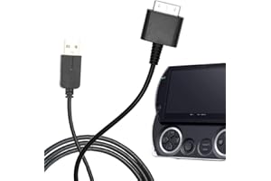 Replacement with Data and Power Cable for Sony PSP Go, 2 in 1 USB 2.0 Data Sync Transfer and Power Charger Cable Cord for Son