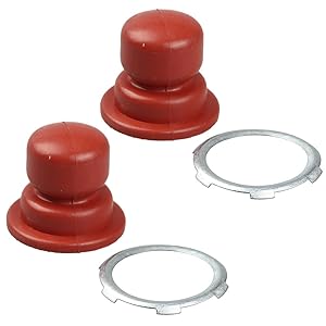 Milttor 2 Packs 640259 Primer Bulb Fit Tecumseh Lawn Mower 36045A 36045