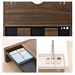 SANWA Stable Desk Monitor Stand Riser with Metal