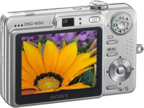 Sony Cybershot DSC-W50 6MP Digital Camera with 3x Optical Zoom Sony Cybershot DSC-W50 6MP Digital Camera with 3x Optical Zoom