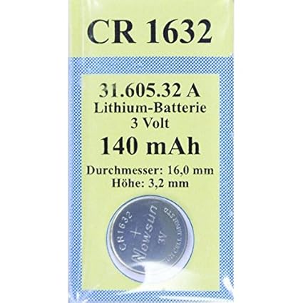 BATTERIEN Lithium 3V CR 1632 1 St