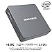 N42 DIY SSD Mini PC Intel Apollo Lake Pentium N4200 Processor (2M Cache, up to 2.5 GHz) 4GB/64GB 1000Mbps LAN HD 2.4/5.8G WiFi Bluetooth 4.0 Support Windows 10 Pro and Linux OS with HDMI & VGA Outputs