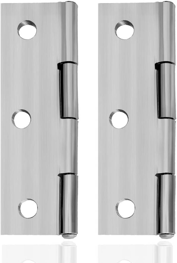 Cabinet Gate Closet Door Hinge Furniture Hardware Folding Butt Hinge Long 55x33MM - Image 5