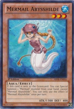 Yu-Gi-Oh! - Mermail Abysshilde (ABYR-EN016) - Abyss Rising - 1st Edition - Common