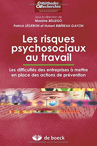 Les  risques psychosociaux au travail
