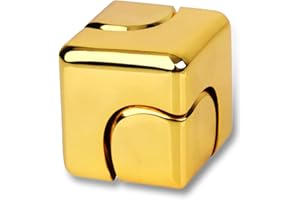 DR.KBDER Fidget Spinner Toys Cube Adults, Easter Basket Stuffers for Teens Metal EDC Cool Desk Gadgets Office Toys Small Anxiety Figette Sensory Toy, ADHD Tool Fingears Figet Stress Valentine Gift for Boys