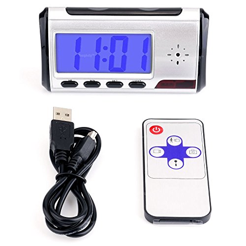 Toughsty™ 8GB Hidden Camera Clock Motion Activated Video Recorder Mini