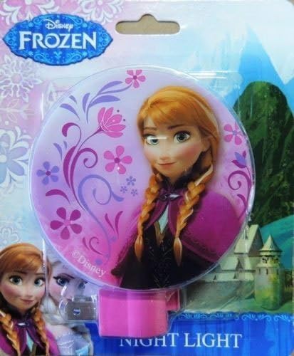 Disney Frozen Anna Plug-in Night Light with Bulb Girls Room