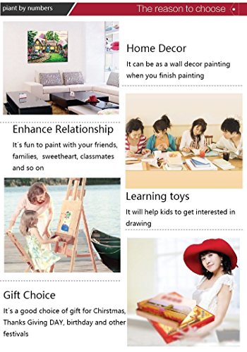 5 iCoostor+Numbers+Acrylic+Painting+Pattern