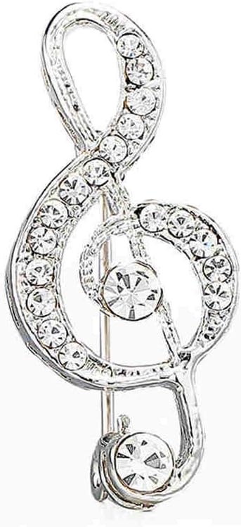 Zhongsufei Men's Elegant Lapel Pin With Chains Brooch Pin For Suit Tuxedo Gift For Lovely (Color : Silver)