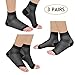 Laneco Plantar Fasciitis Socks (3 Pairs), Compression Foot Sleeves with Heel Arch & Ankle Support, Great Foot Care Compression Sleeve for Men & Women