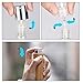 2 pcs 10 ml Travel Perfume Atomizer Spray Bottle- Twisting Concealed Mouth Design/Portable Refillable Empty Bottle for Perfume and Aftershave