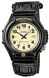 Casio Men's FT-500WC-3B Outdoor Forester Green Velcro Strap with Date Watch
