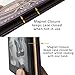 Kindle Paperwhite Case with Harry Potter Themed Foldback Book Cover (Purple Spells)