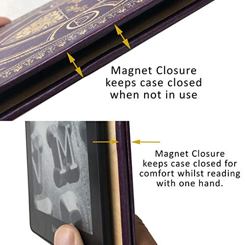 Kindle Paperwhite and Kindle eReader Case with Harry Potter Themed Book of Spells Cover (Compatible with New Paperwhite 2018) - Thumbnail 3