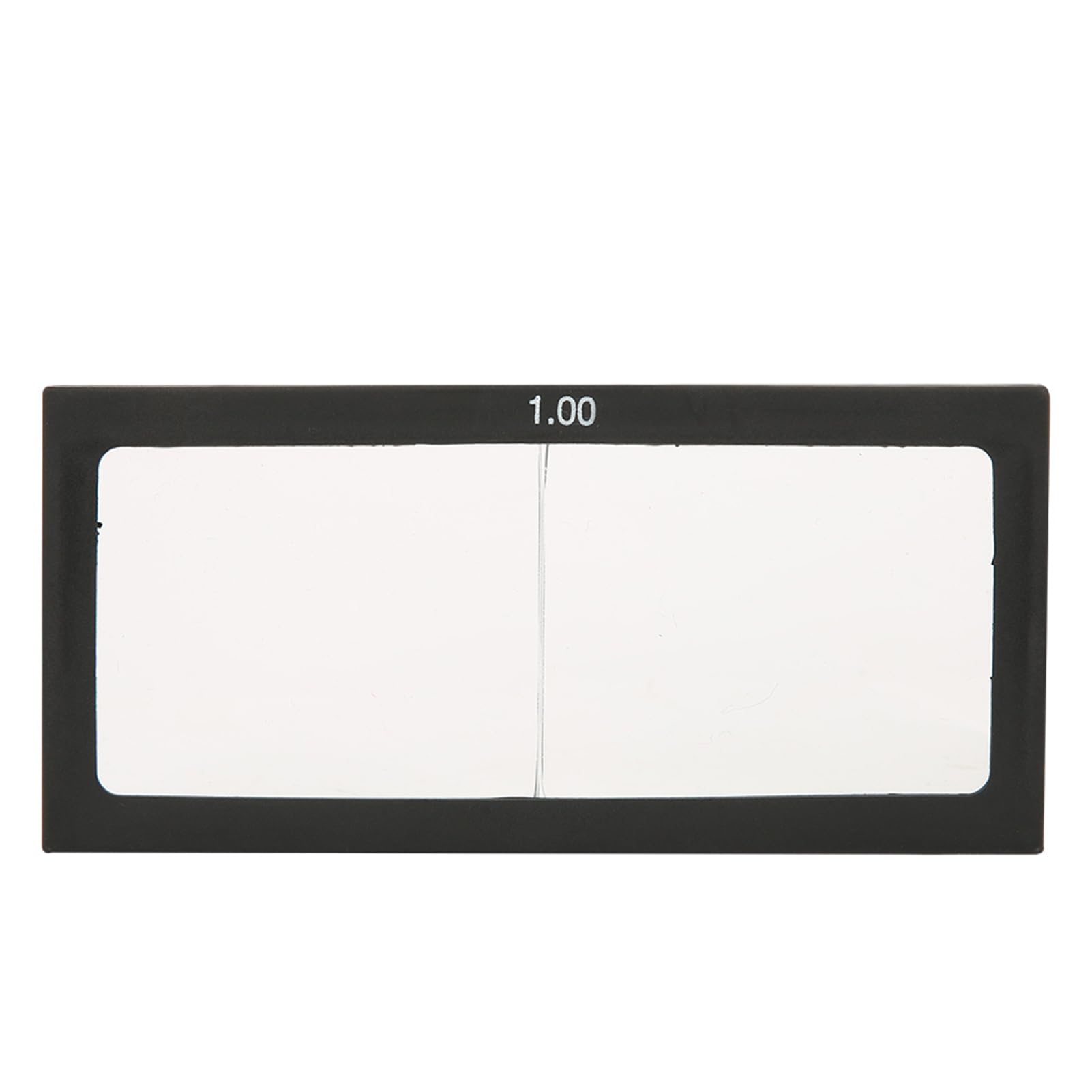 Photo 1 of 2" x 4.25" Magnification Welding Lens, 1.0 Magnification Welding Glass Magnifier Lens Cheater Lens Eye-Protecting Welding Accessories, Compatible with Most Welding Helmets (1.0)